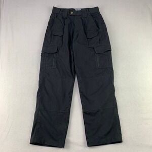 Blackhawk Warrior Cargo Pants Mens 32/34 Black Tactical Ripstop Utility Workwear